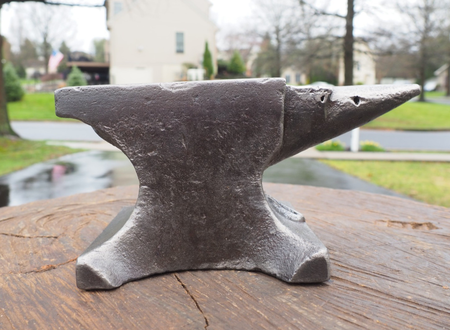 RARE 10LB No. 0 “FISHER NORRIS” BLACKSMITH 1860’s MINIM ANVIL VISE VINTAGE AXE