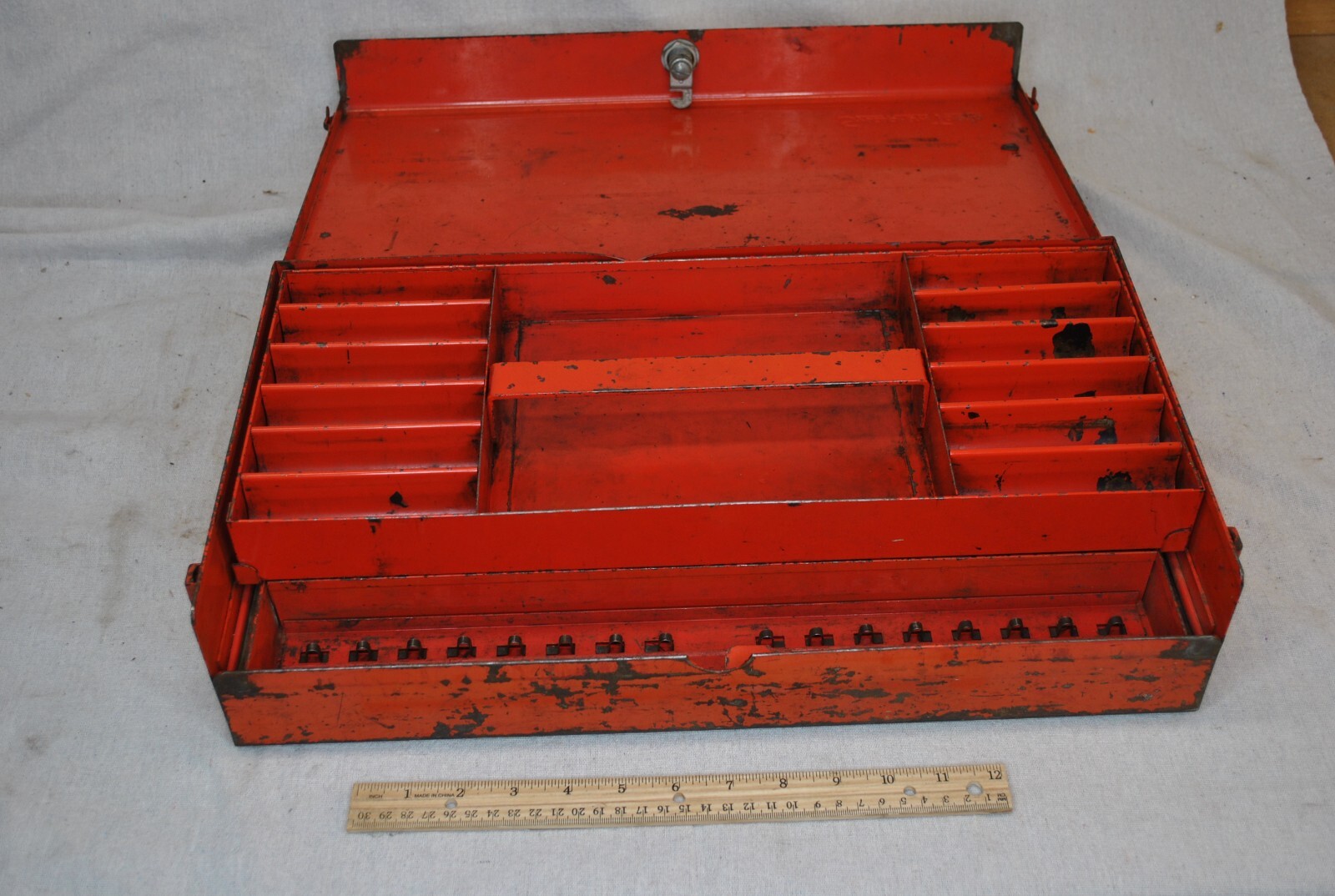 1956 Snap on tools Carburetor repair set toolbox vintage antique