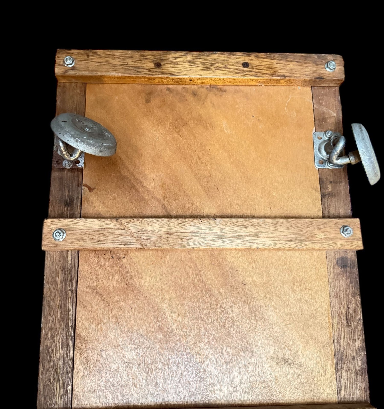 Vintage Whiteside Tool Stud Wooden Mechanic Creeper / Shop Dolly – Original Lo
