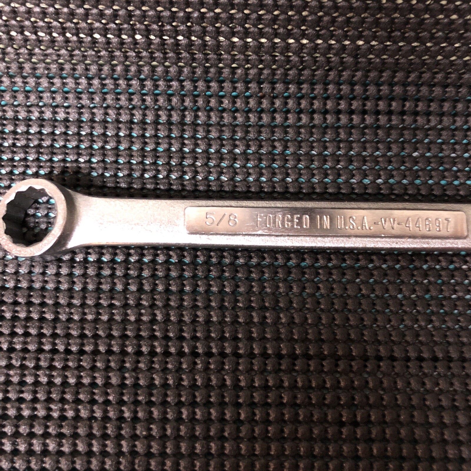 Vintage CRAFTSMAN -VV- 44697 COMBINATION WRENCH 5/8 inch 12 point USA TOOL