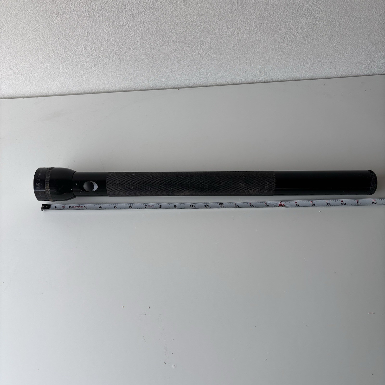 MAGLITE 7 D Cell Black Flashlight