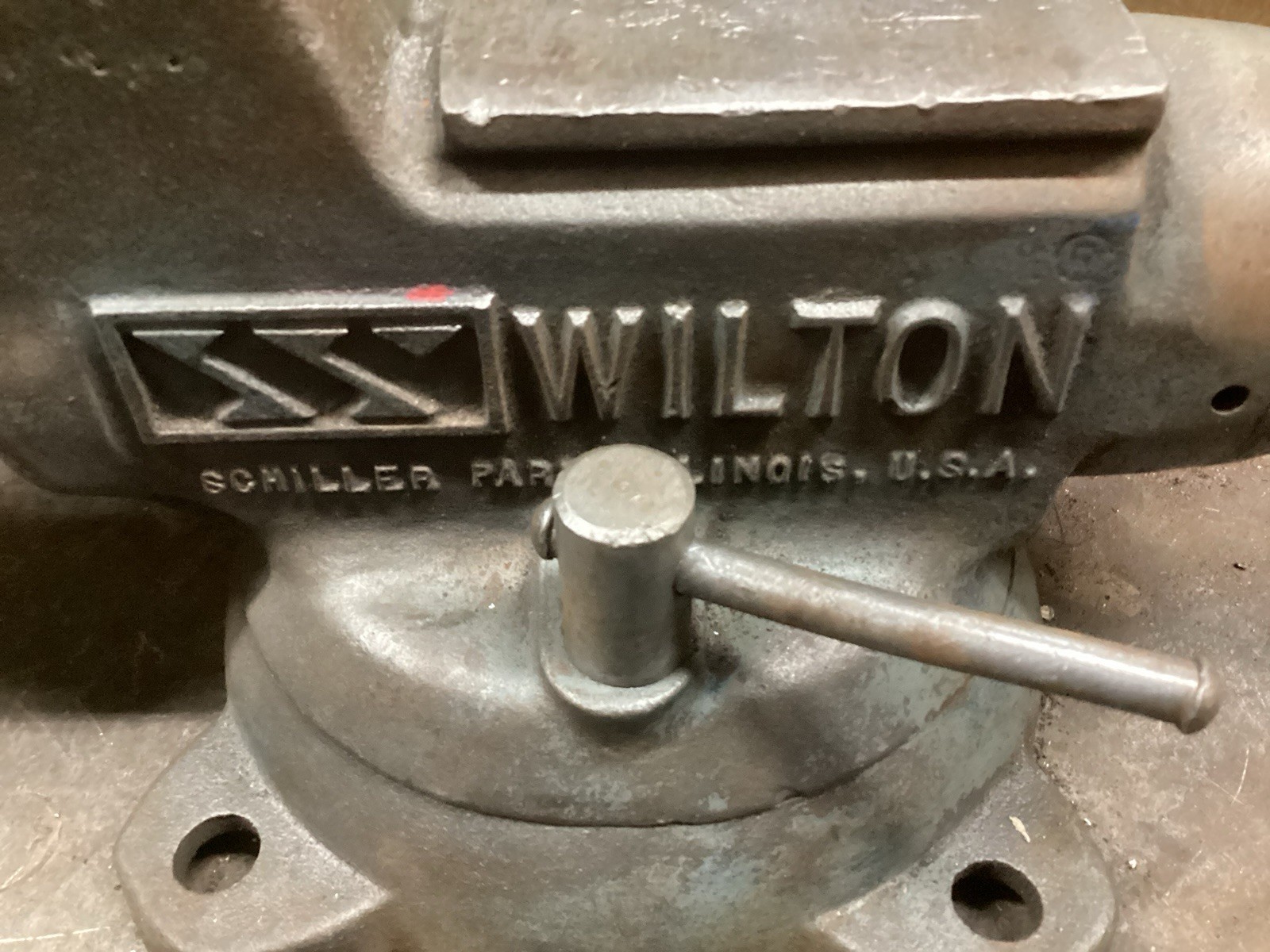 RARE Vintage Wilton powrscrew vise 4.5 JAWS