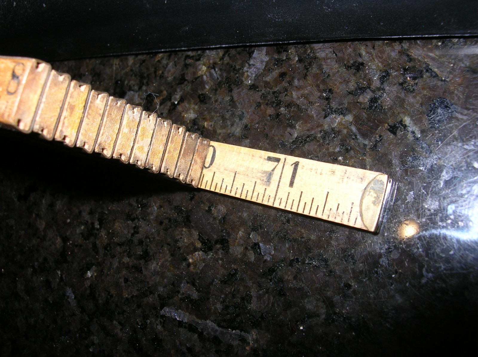 Interlox Master Rule Co NYC 72″ Sliding Wood Ruler #106 Antique Carpenter Tool