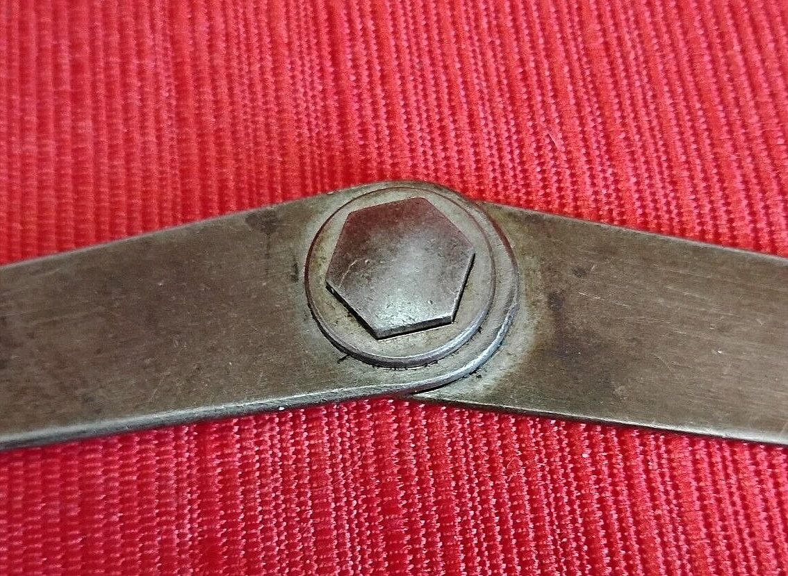 Vintage Lufkin Rule Co 10″ Outside Caliper Flat Leg Firm Joint SHIP FREE