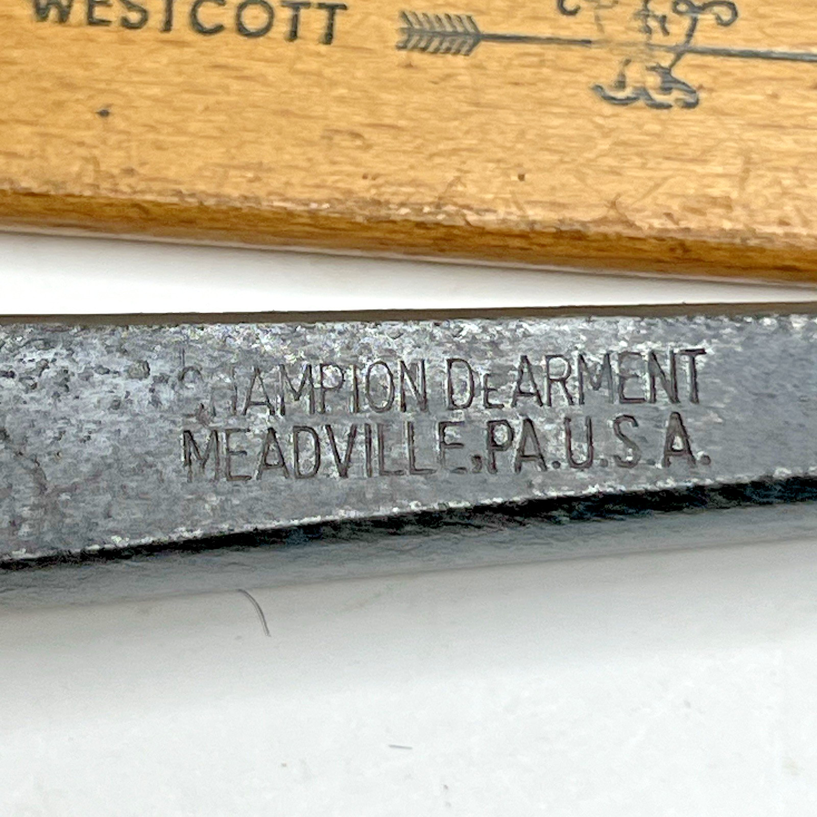 Vintage Channellock Champion DeArment No.410 Slip Joint Parrot Nose Pliers (USA)