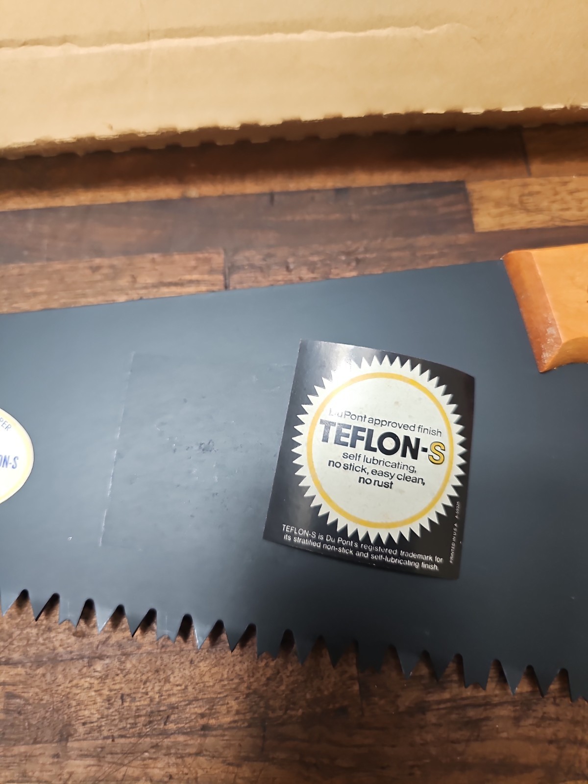 M18- (2) NOS Vintage Belknap Bluegrass W12-BG24T Hand Saws Teflon-S in ORIG BOX