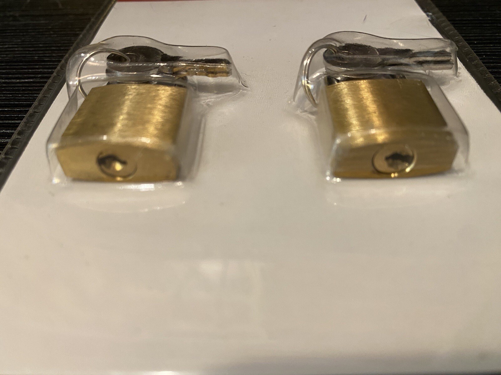 NEW Embark 2-Pack Brass Lock & Key Sets New In Packaging