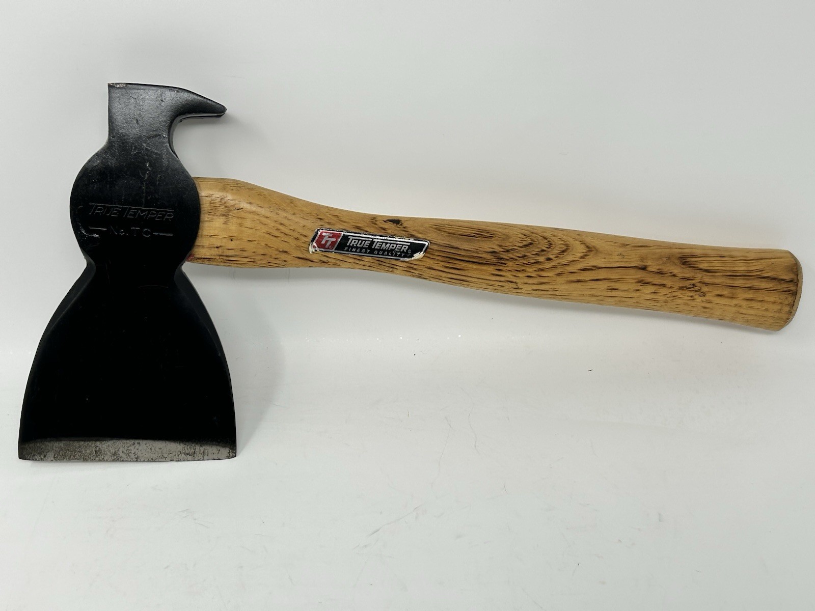 Vintage True Temper No. TC Claw Hatchet Axe Hammer Hickory Handle 🇺🇸