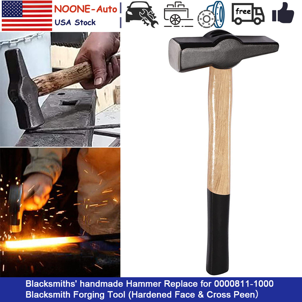 Blacksmiths’ Hammer 0000811-1000 Metalworking Forging Hammer Tool 2.2 lbs/1000g