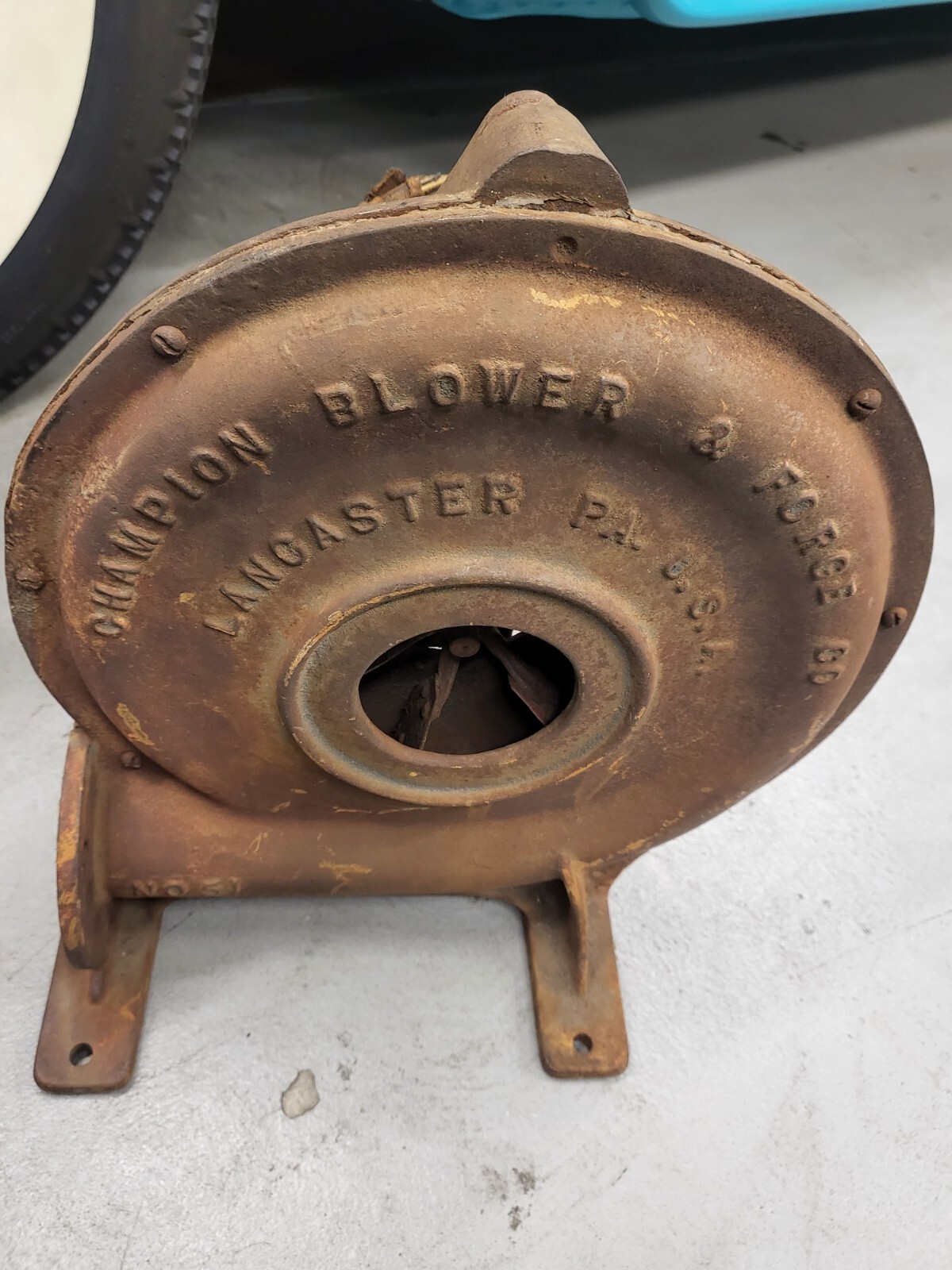RARE Antique Champion Blower & Forge No. 51, Motor Rheostat Regulator Blacksmith
