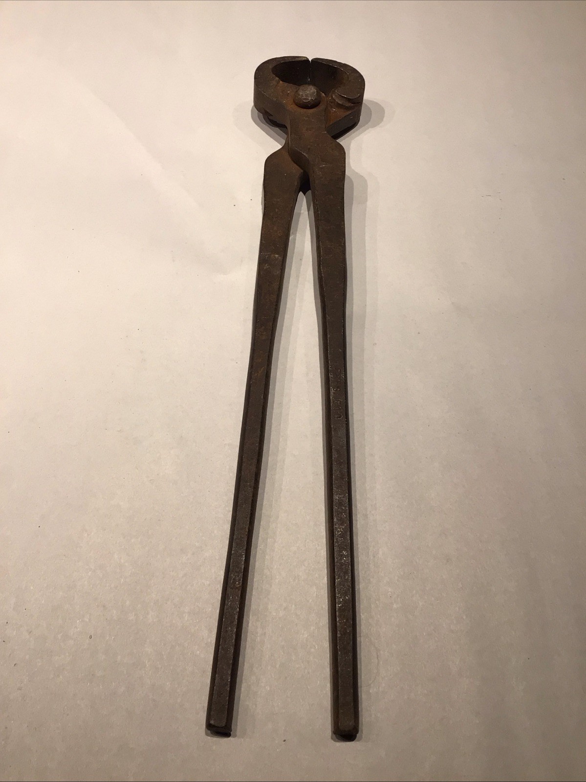 Vintage 14″ Enderes C10 Nipper Farrier Tool Metal Working Blacksmith Mechanic