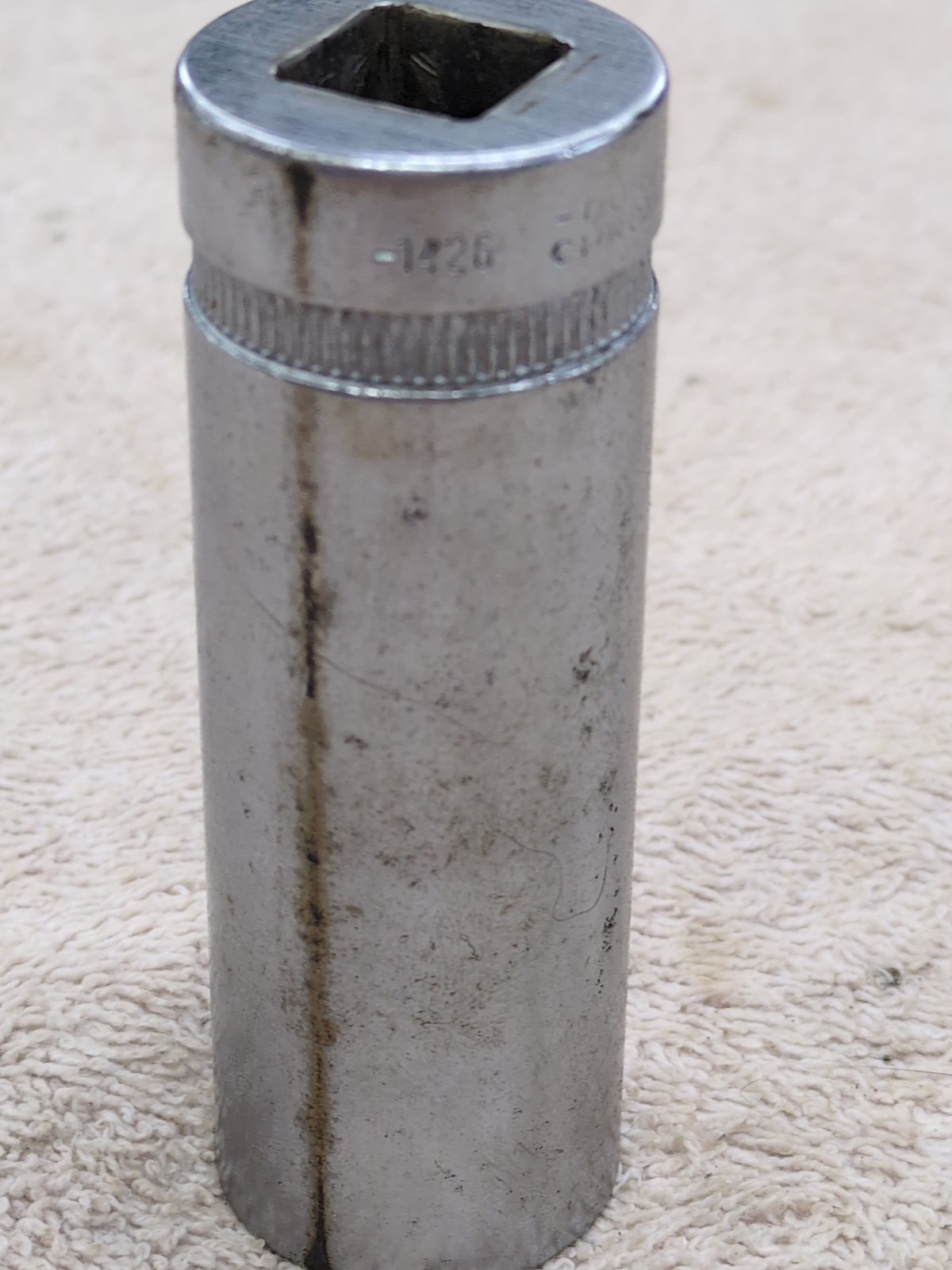 DURO-CHROME 1426 13/16″ Deep Socket 12pt. 1/2dr. USA