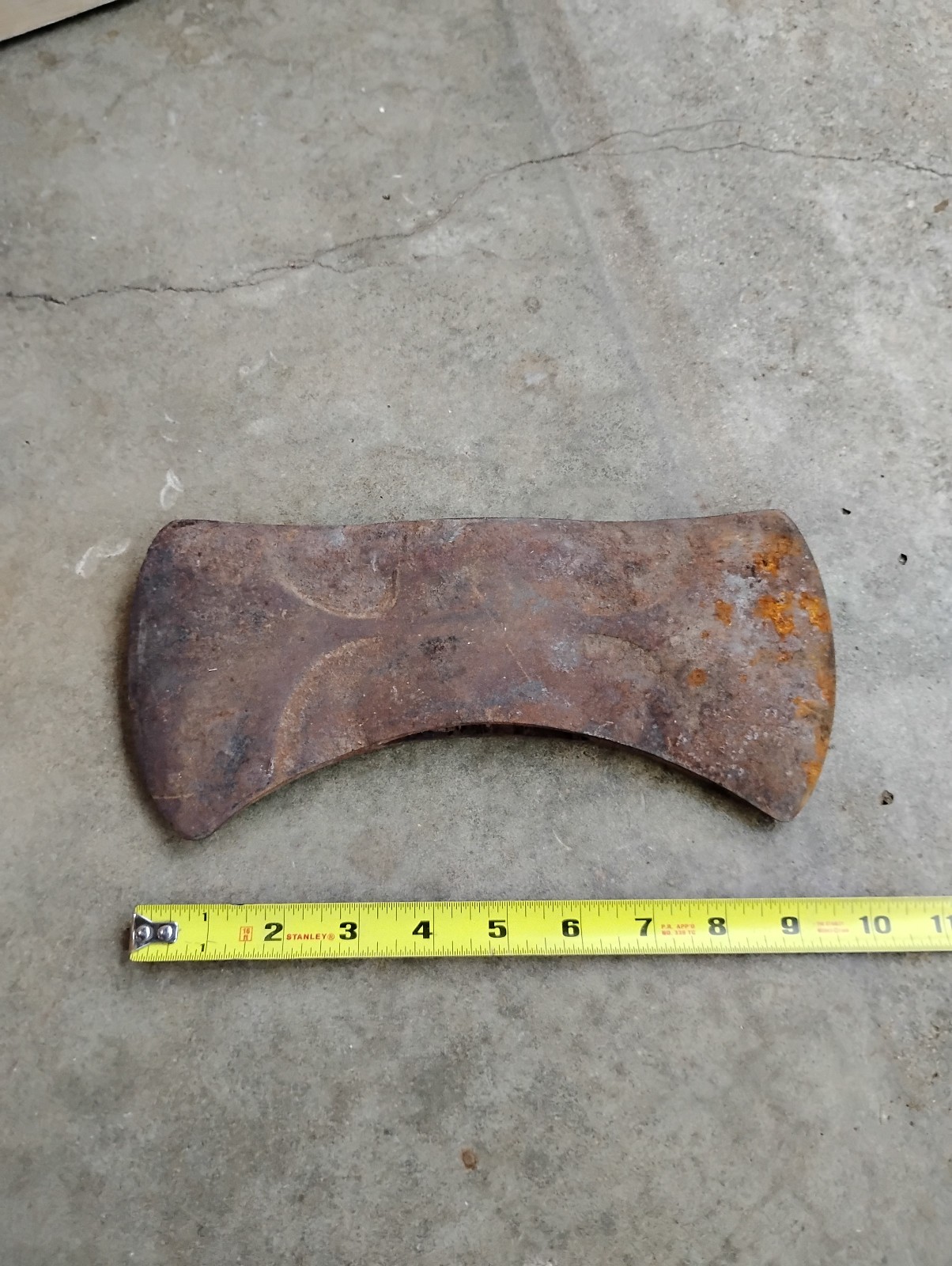 POWR KRAFT Double Bit Axe Head 3-1/2 pounds Phantom Bevel Ribed Eye
