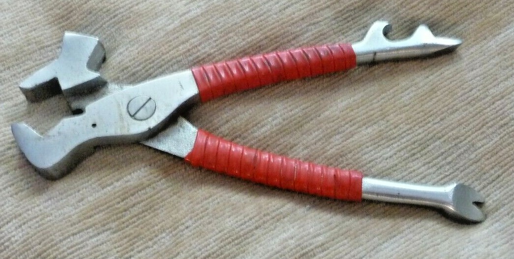 Vintage Linesman Multi-Tool Made in Japan Hammer, Wrench, Cutter, Puller, Opener