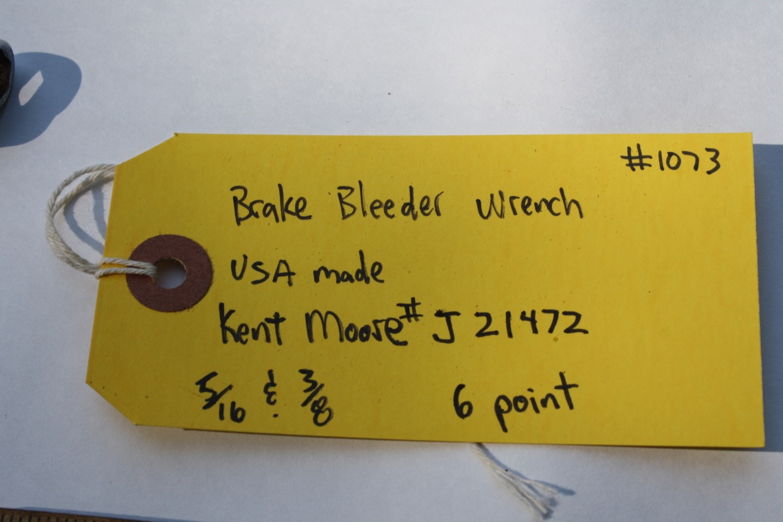 ** Vintage – KENT MOORE – USA made – J 21472 – BRAKE BLEEDER Wrench – Real Nice*
