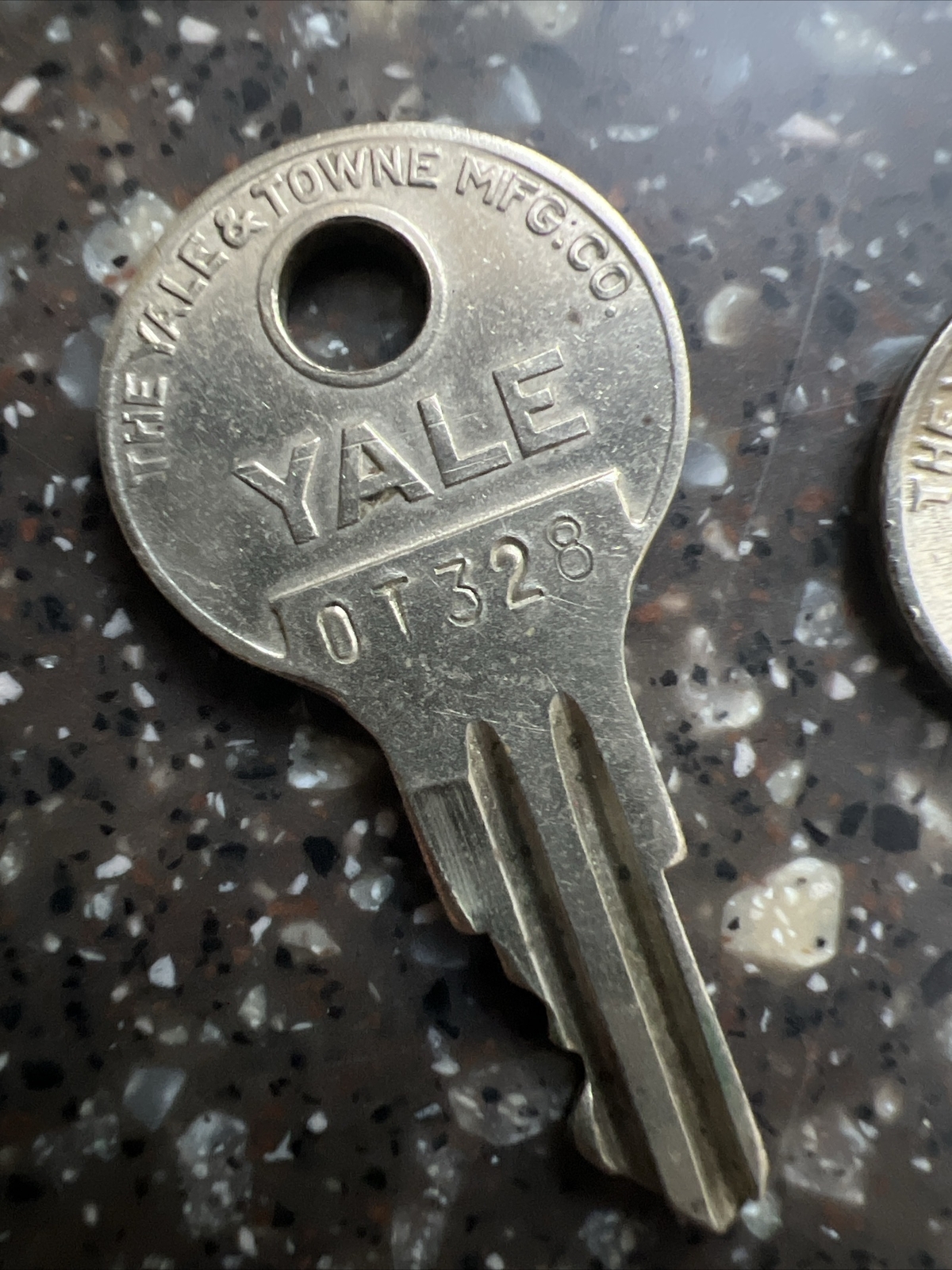 Vintage YALE Keys OT328, OT327, OT328/The Yale & Towne Mfg. Co. Made in USA