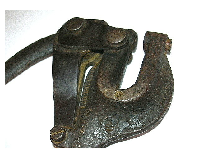 Antique 1913 WHITNEY METAL TOOL Co. No. 5 PUNCH Rockford IL