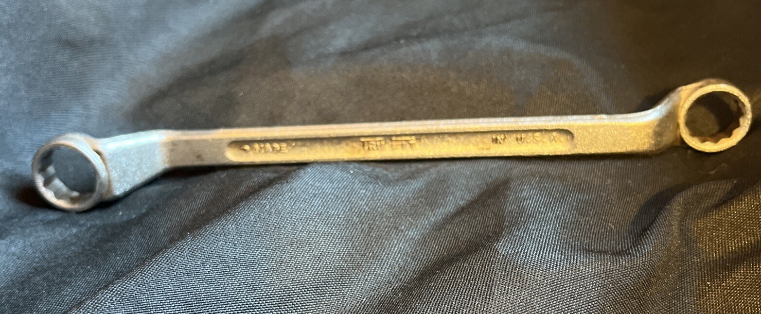 Vintage TRU FIT Ring Spanner 5/8 x 11/16 AF – 10 Series – Made in USA