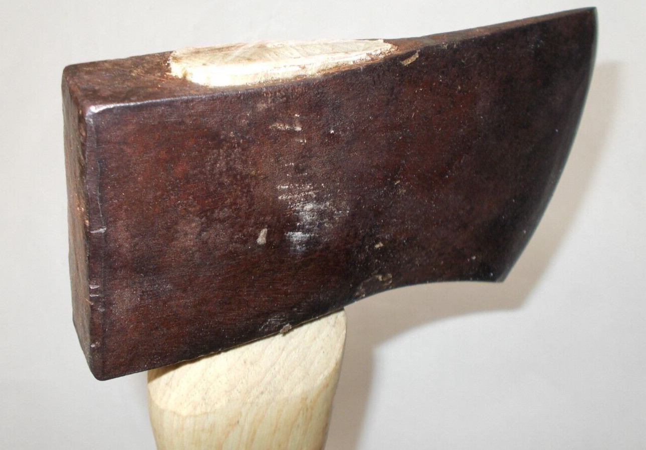 TRUE TEMPER KELLY WORKS Flint Edge Axe & new Beaver Tooth Hickory Handle