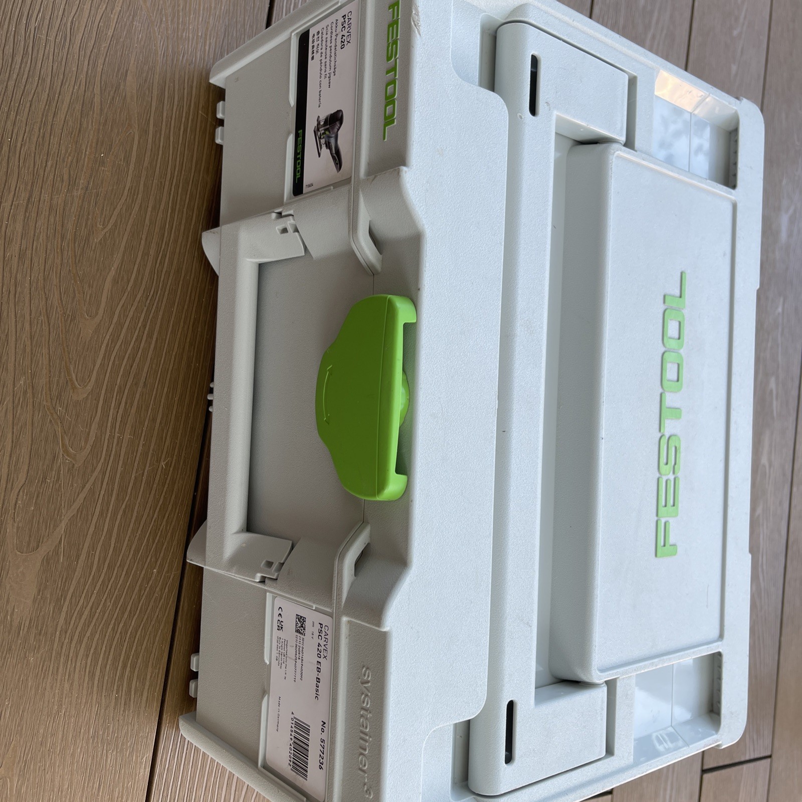 Festool Jigsaw Cordless PSC420 Brushless Variable Speed,very good condition