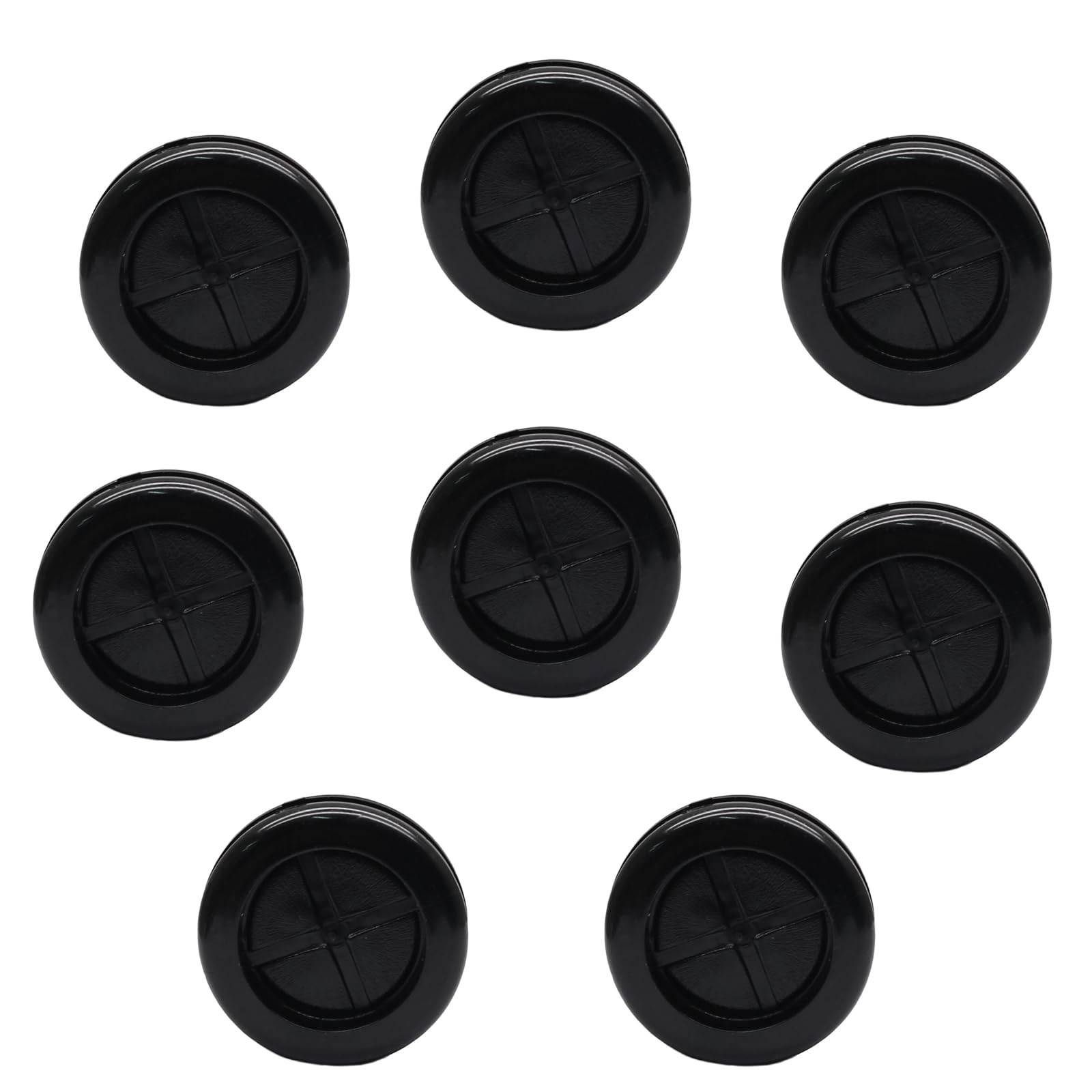 20 Pcs Rubber Grommet Double-Sided Grommets 3/4 inch Inner Diameter 1 inch Dr…