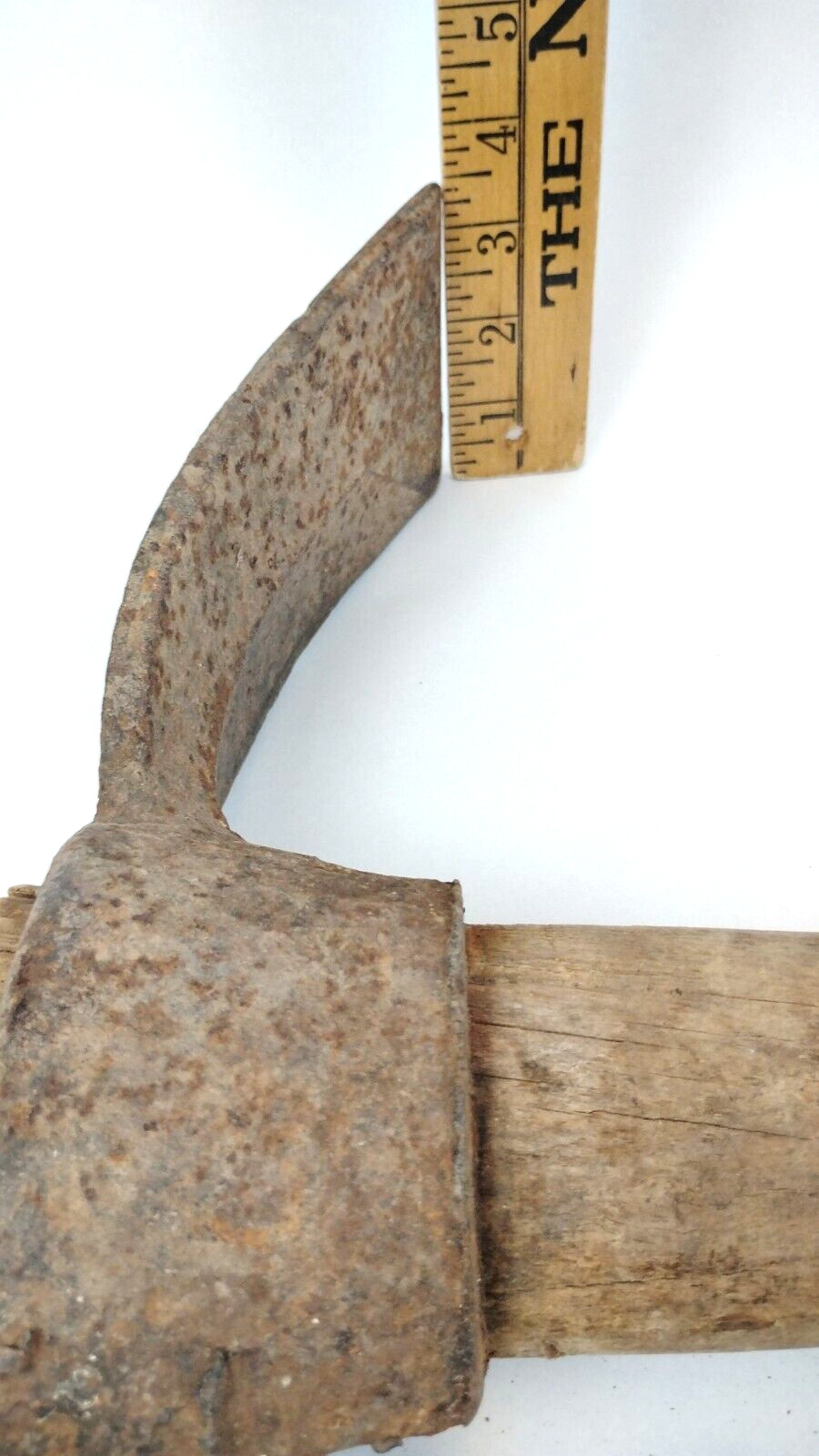 Warren-Teed Cutter Mattock Large Fireman’s Axe/Adze Wood Handle Farm/Railroad