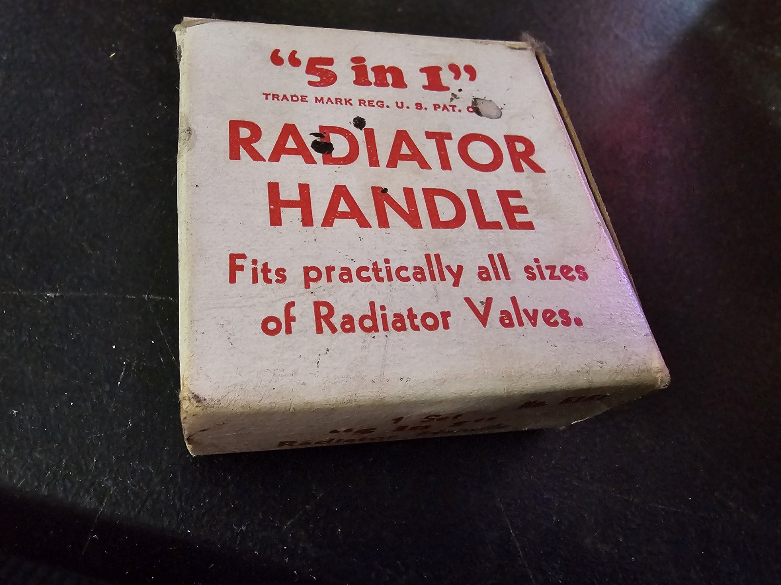Vintage Chicago Specialty MFG 5 In 1 Radiator Handle No. 5151 New