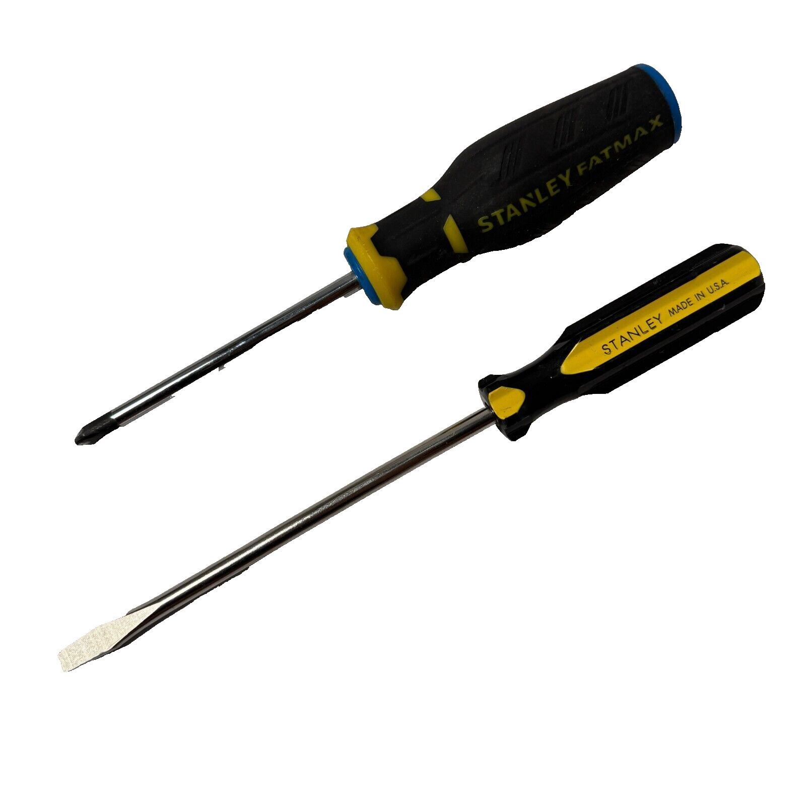 Stanley Flat Head Screwdrive Tool & Stanley Fatmax Phillips Screwdriver Tool