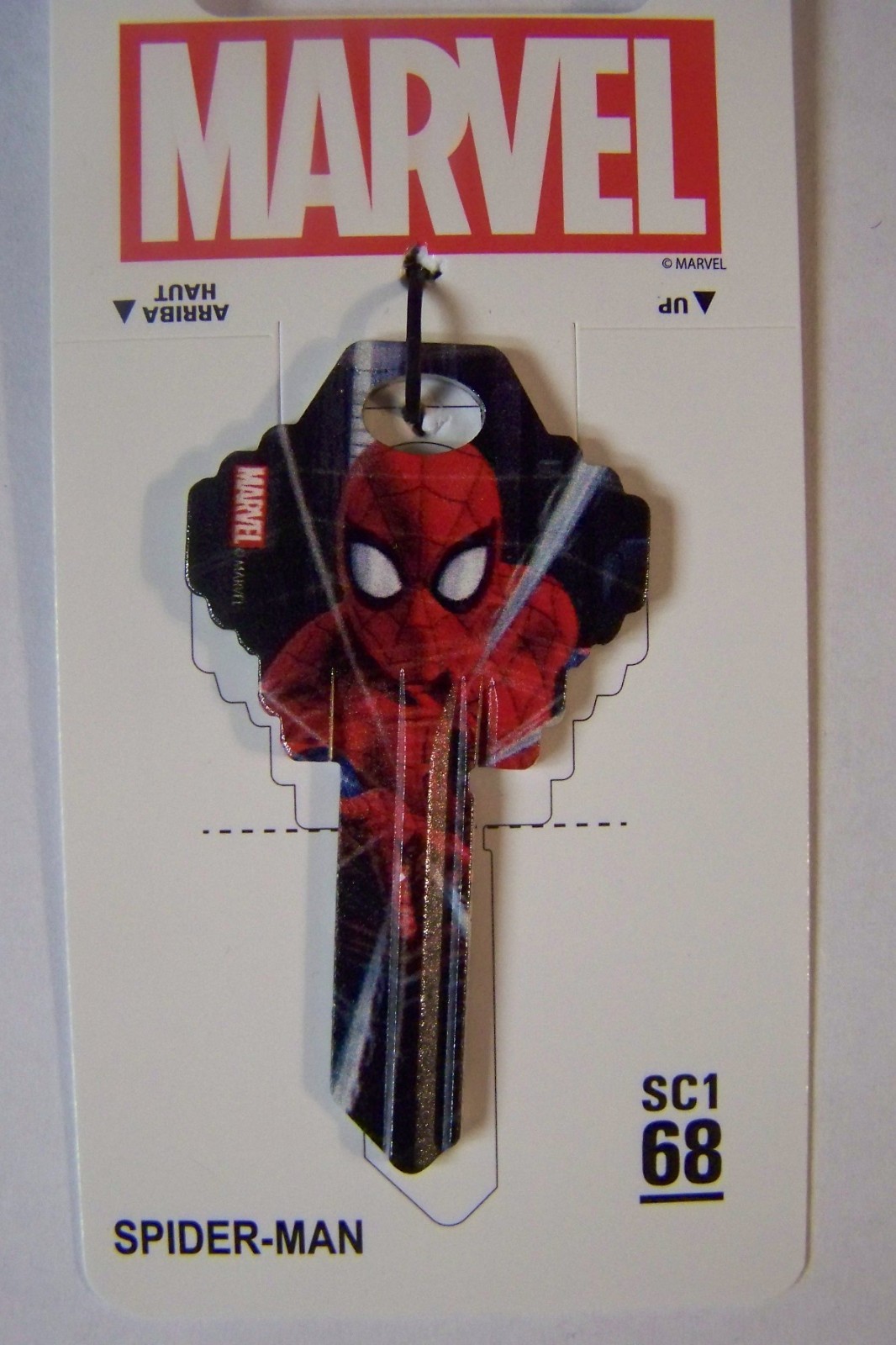 Spiderman Marvel Schlage SC1 house key blank