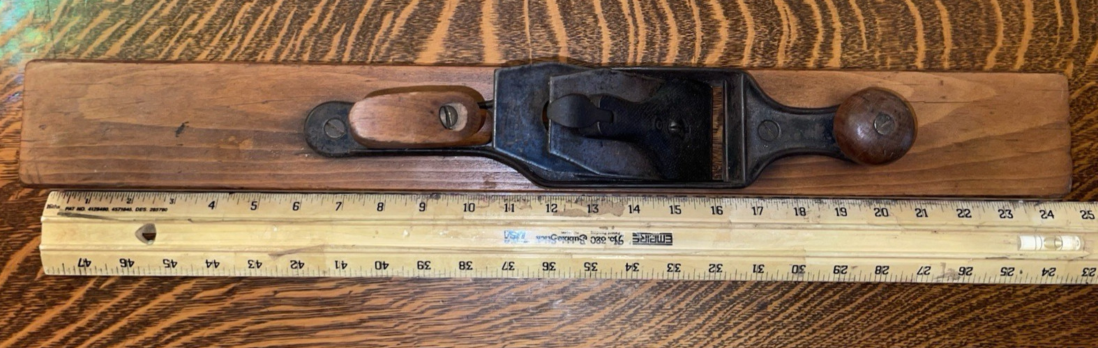24×3″ PLANE~WOODEN~ 19TH CENTURY~ NEW BRITAIN