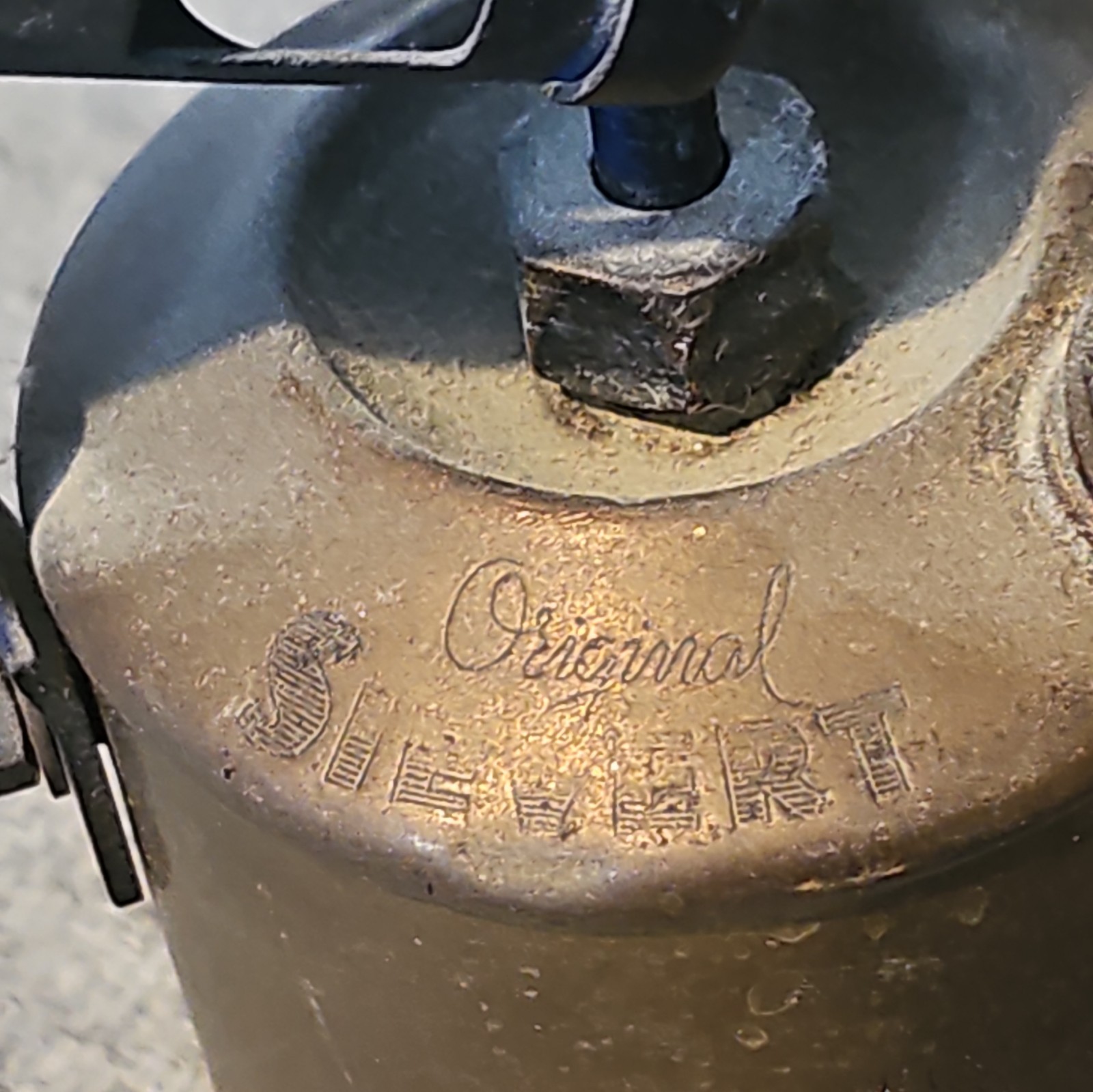 Vintage Max Sievert Type 538 Brass Blow Torch Lamp