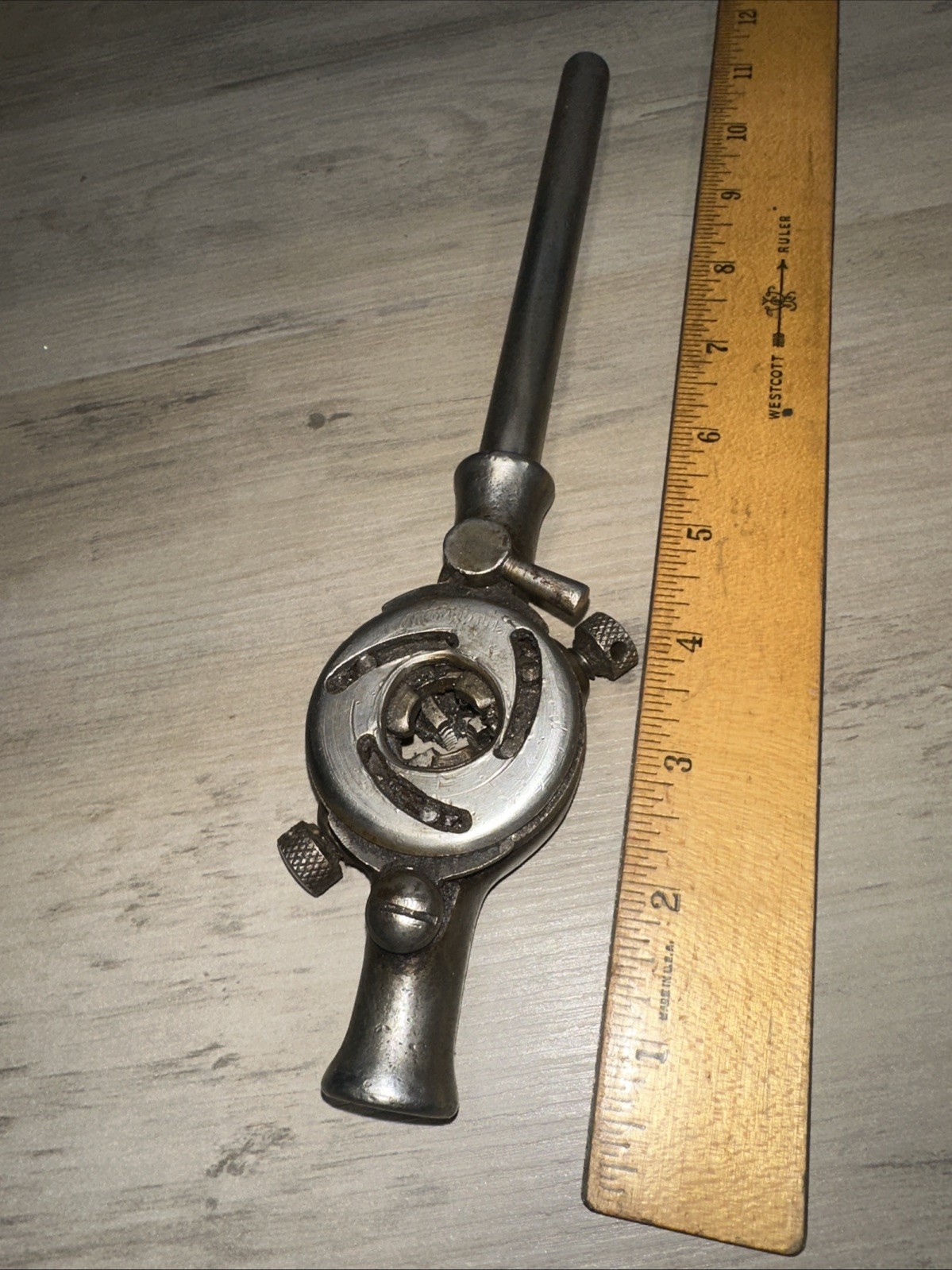 Greenfield Tap & Die Tap Handle O.K. 5/16 OK, Patent Dec.31, 1912!
