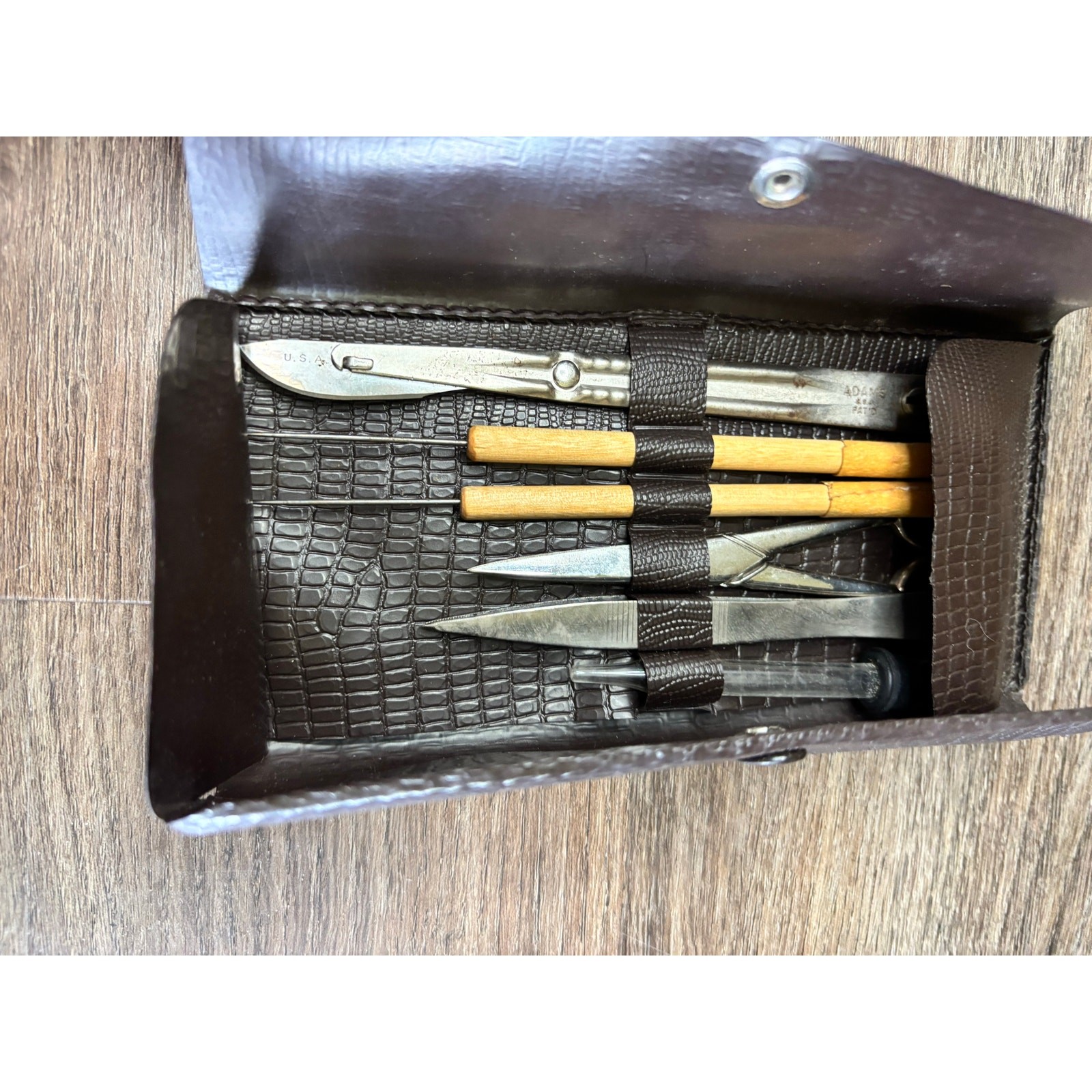 Vintage 1962 Clay-Adams Dissecting Kit Model A199 Original Box Science Tools