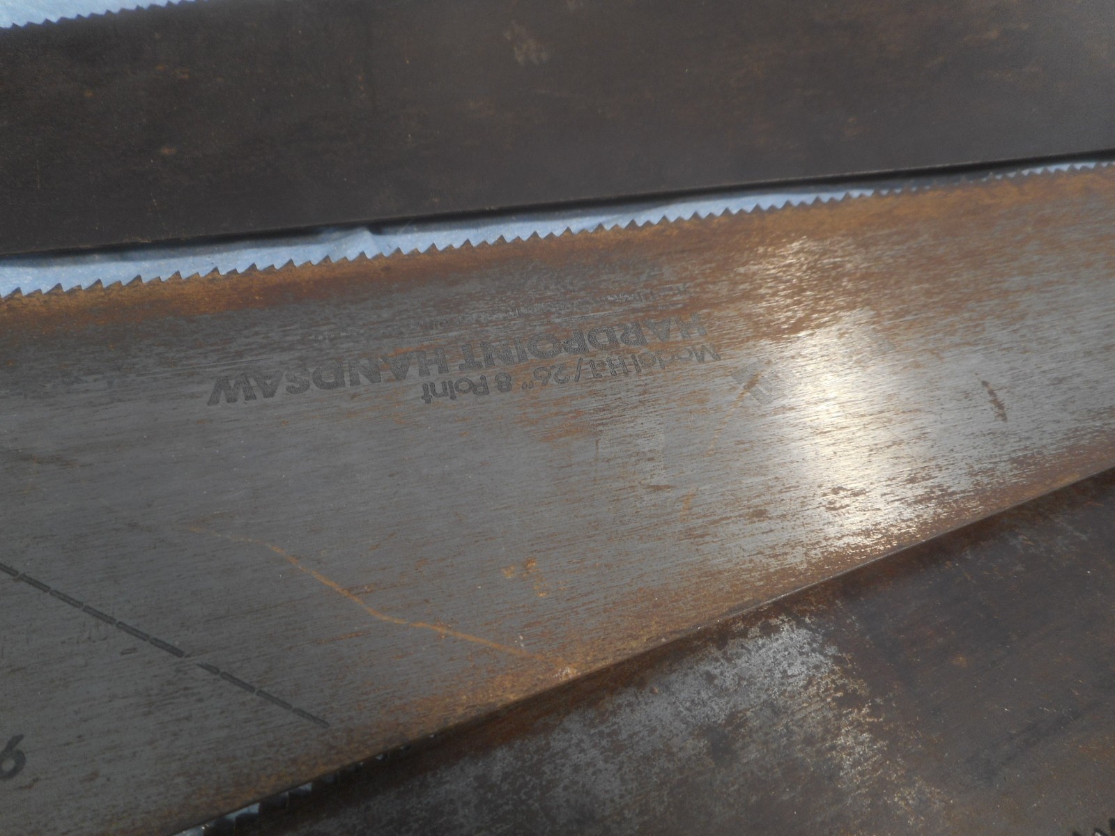 Lot of 6 Vintage Hand Saws from an estate find