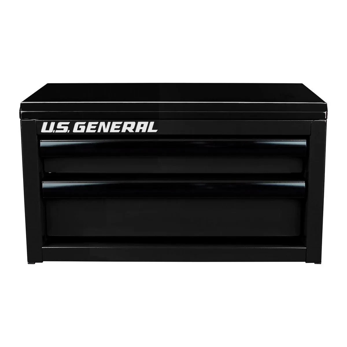 Harbor Freight Tools U.S. GENERAL Mini Steel Toolbox BLACK