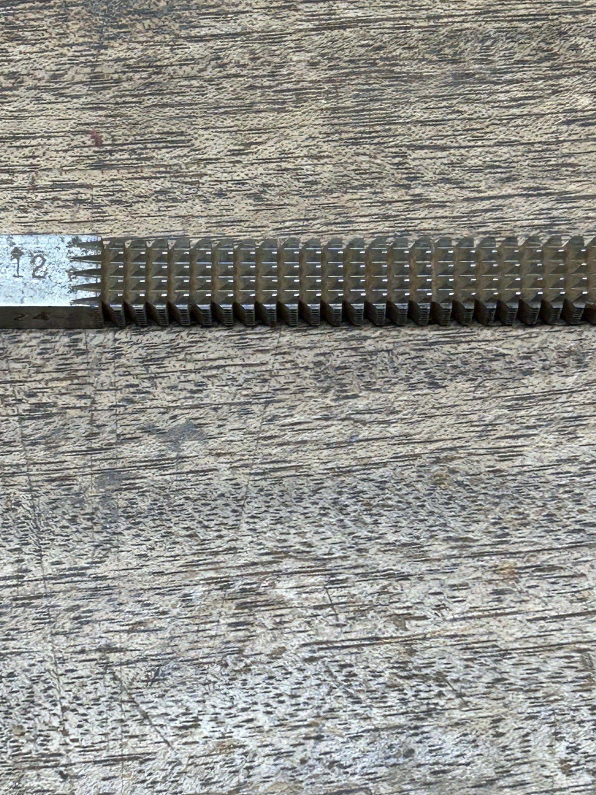 Vtg. KEN-TOOL Thread Restorer File ~Made In USA ~#11-12, #13-14, #16-18 & #20-24