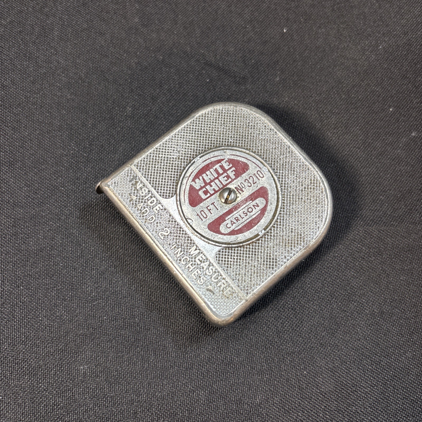 White Chief Carlson & Sullivan No326 6 Ft Pocket Sized Tape Measure Made in USA