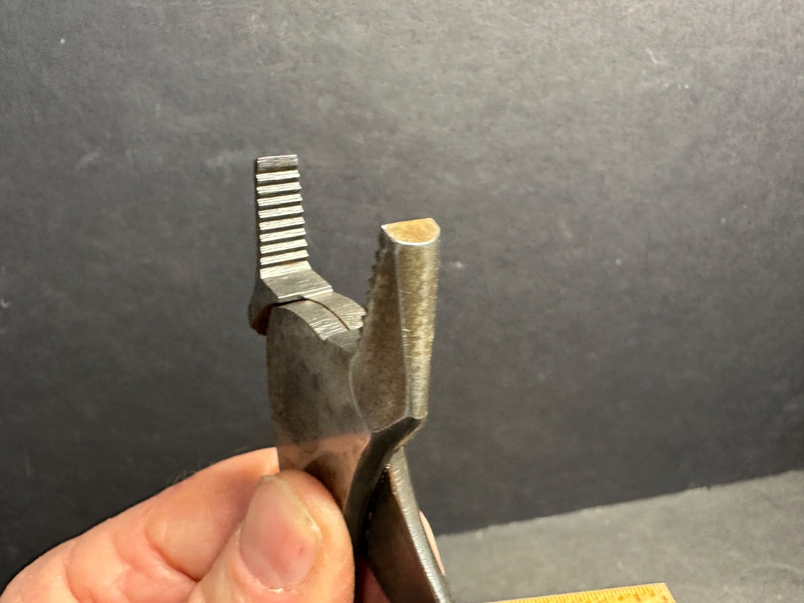 VINTAGE U.D.F&T CO. UTICA #522-7 1/2 PLIER WRENCH