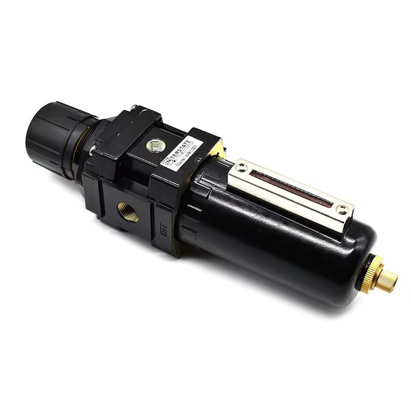 Interstate Pneumatic 3/8 Inch Standard Metal Bowl Filter/Regulator Combo