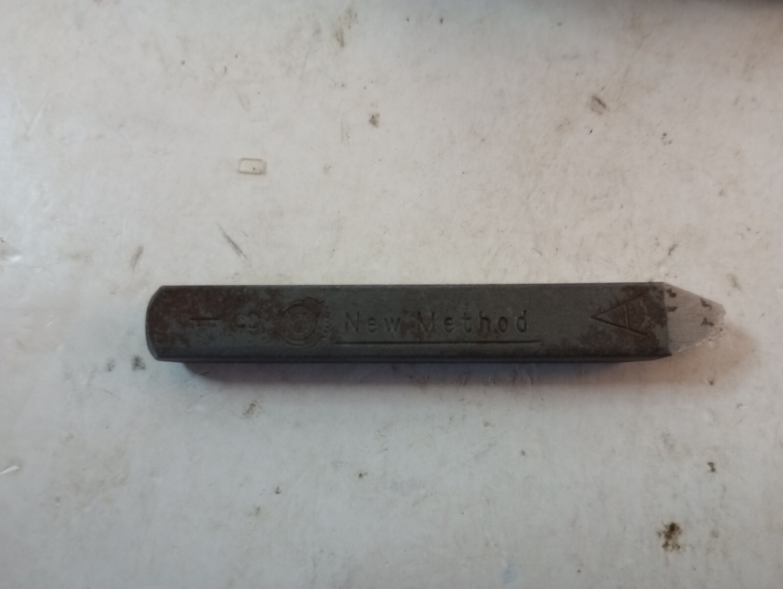 NEW METHOD DETROIT Steel Stamp Letters Alphabet Punch Set USA 1/8”