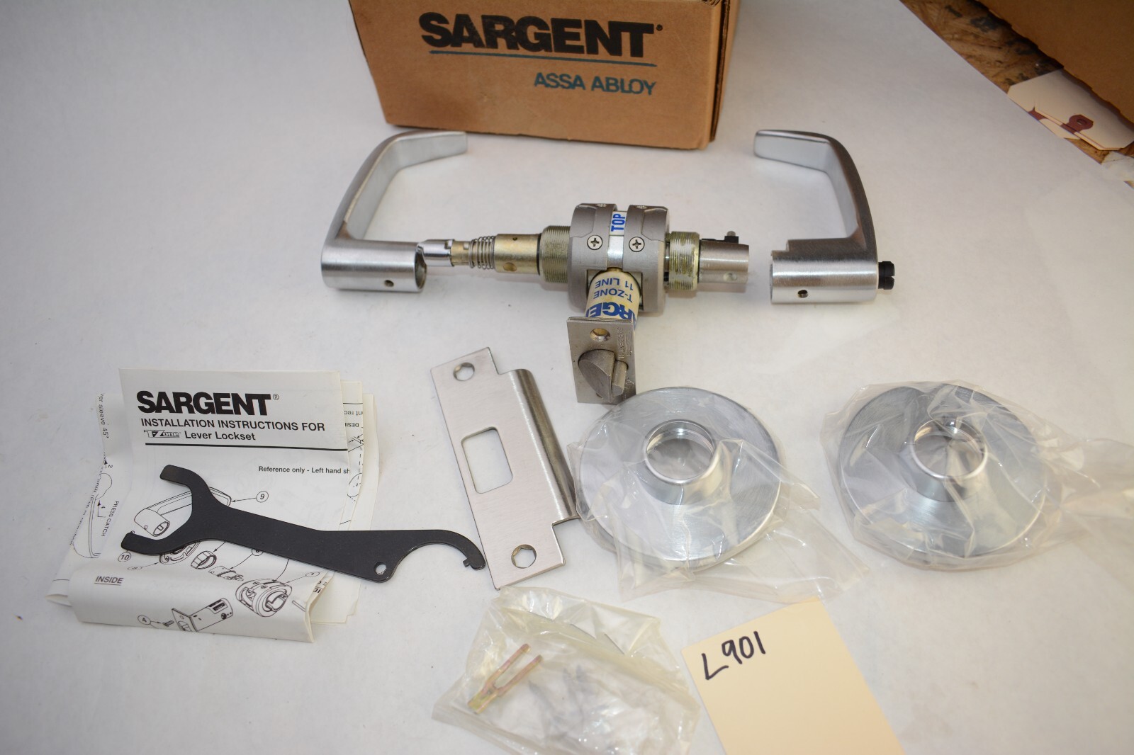 Sargent 28-70-11G05-LL T-Zone Entrance or Office Lever Lockset, SFIC Cylindrical