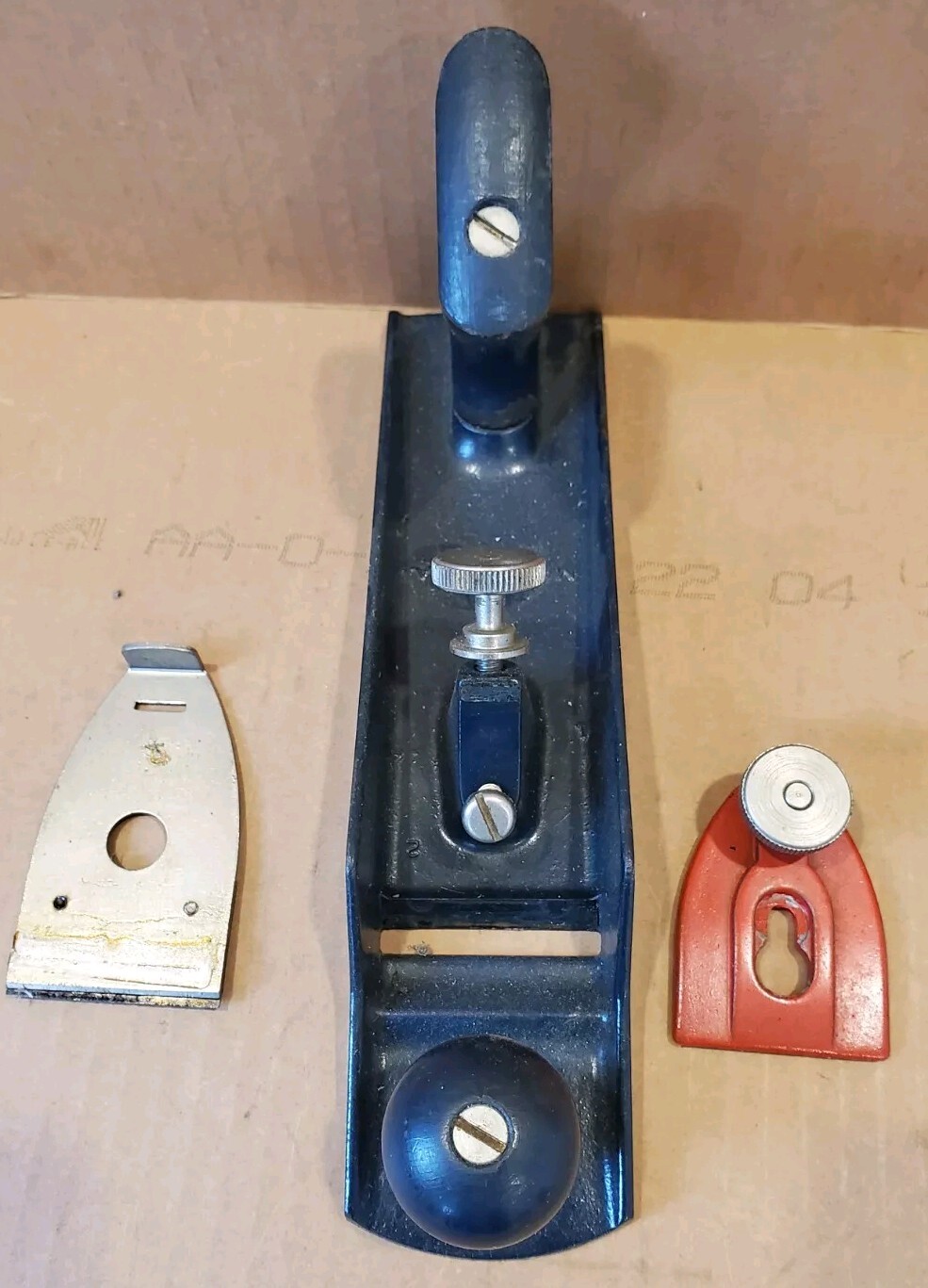 Vintage STANLEY no. H104 Hand Plane. Carpenters Woodworking Tool