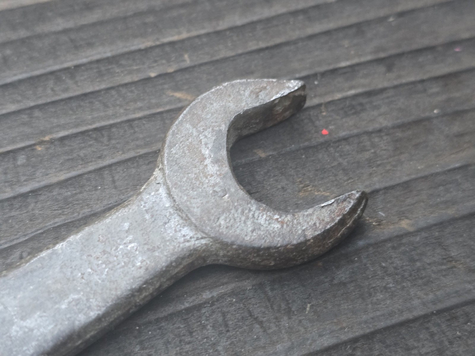 Original Ford Model T wrench T-1917 w/Moore logo 5.25″L, 5/8″ open-end, 1 and 2