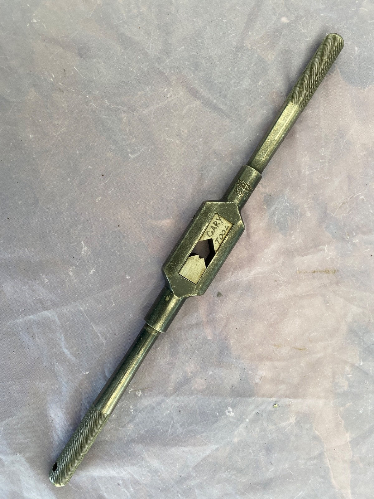 VINTAGE VERMONT NO 6 MACHINIST TAP WRENCH – OPENS 1/8″ – 1/2″ VERY GOOD COND
