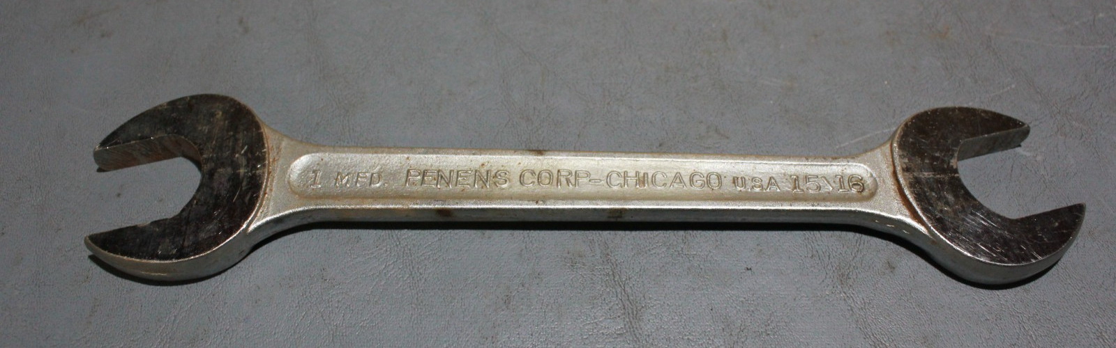 Vintage Penens Corp Chicago USA NO. 5432 1 IN. 15/16 WRENCH