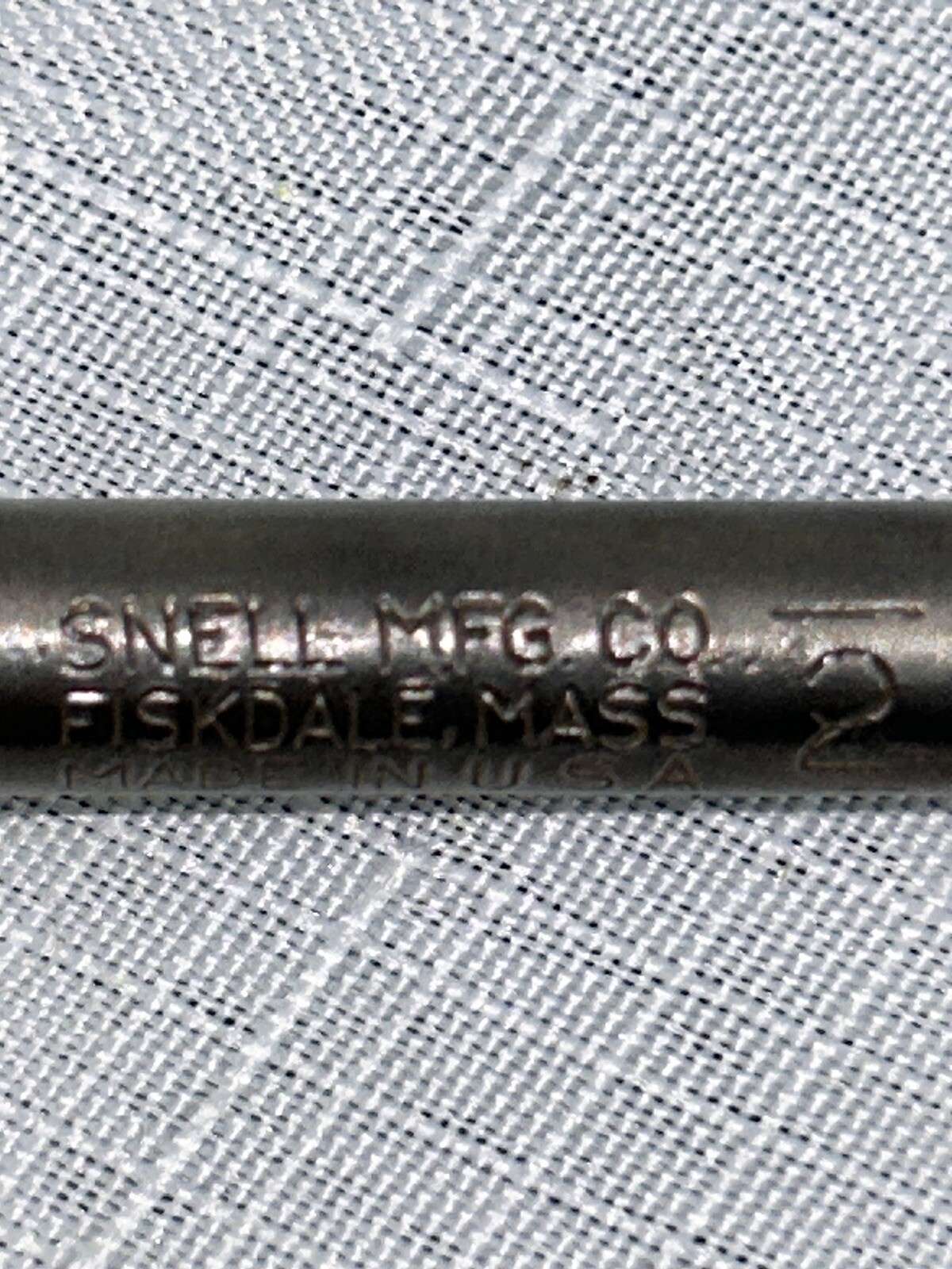 Vintage Snell Mfg. Co. #2 Expansive Wood Boring Brace Bit Tool Made In USA