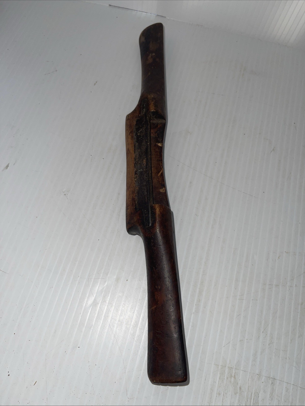 W.Maples And Sons Antique Wood Woodworking Spoke Shave England ‘W’ Branding