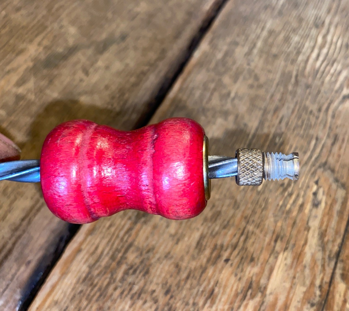 VINTAGE ARCHIMEDES SPIRAL HAND DRILL JEWELLER CARPENTER WOODWORKING OLD TOOLS