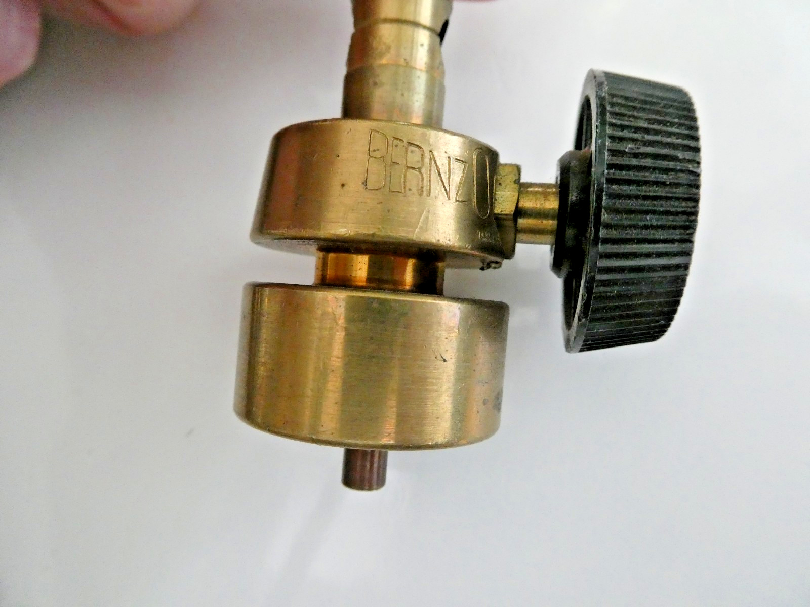 Lot 3 Vintage Bernzomatic – Otto Bernz LP Gas Torch Brass Heads Used