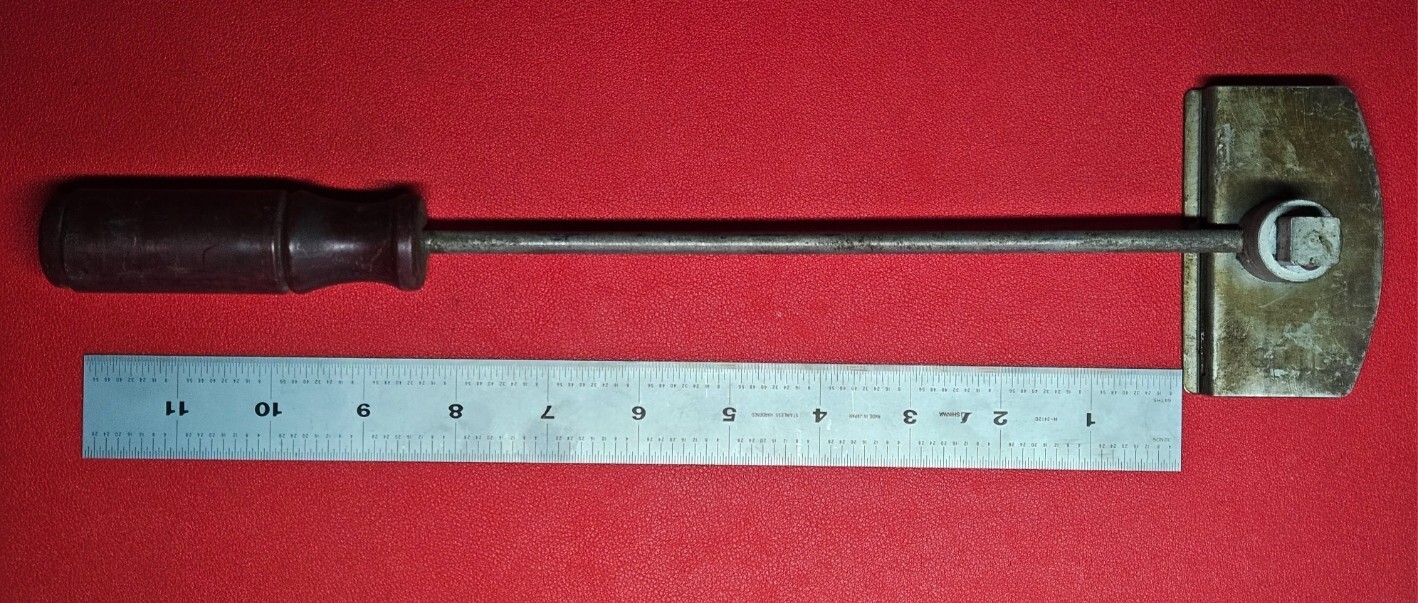 Vintage United Motors Service Front Wheel Ball Bearing Adjuster Tool 1/2″ Socket
